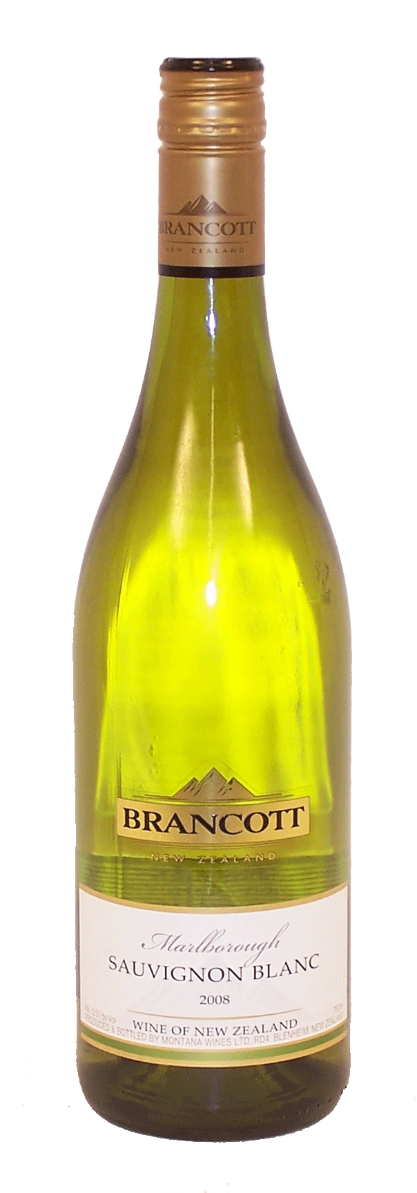 Brancott  marlborough sauvignon blanc, new zealand, 12.5% alc./vol. Full-Size Picture